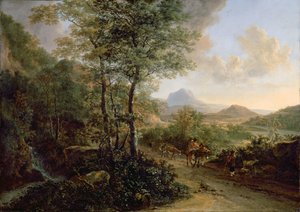 Paysage italien, vers 1637-41